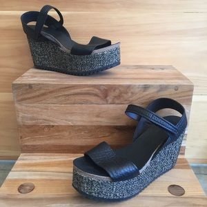 Pedro Garcia wedge sandal